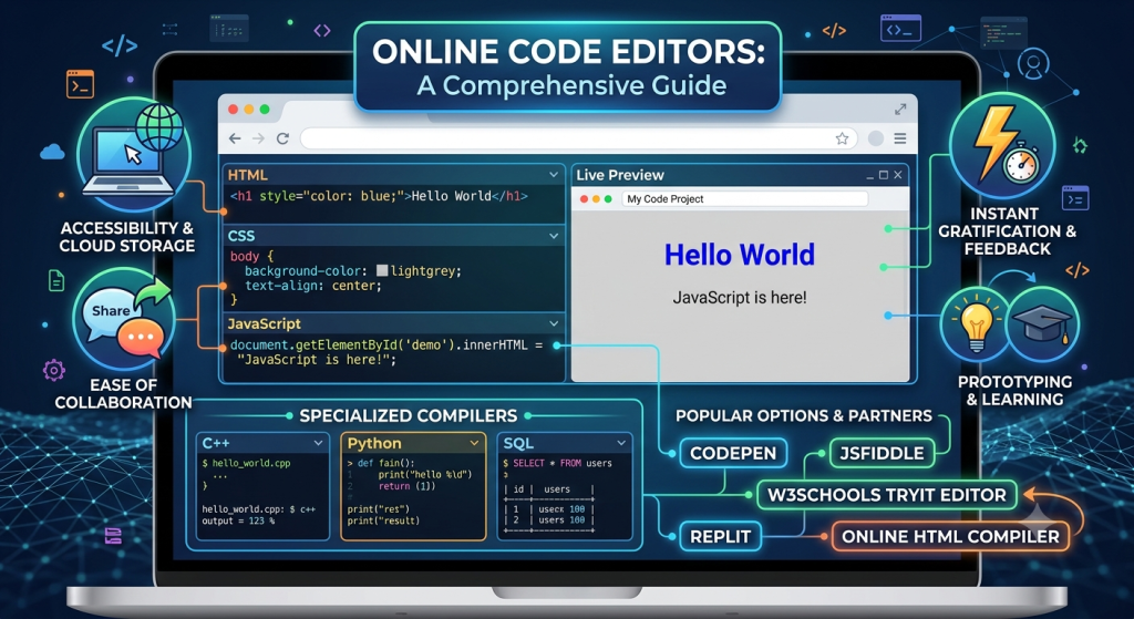 online code editors